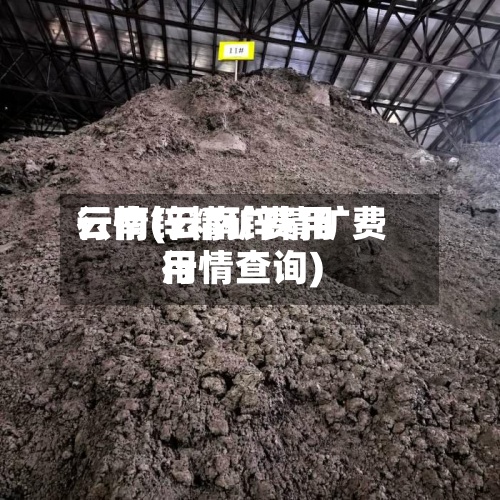 云南锌精矿费用
行情(云南锌精矿费用
行情查询)
