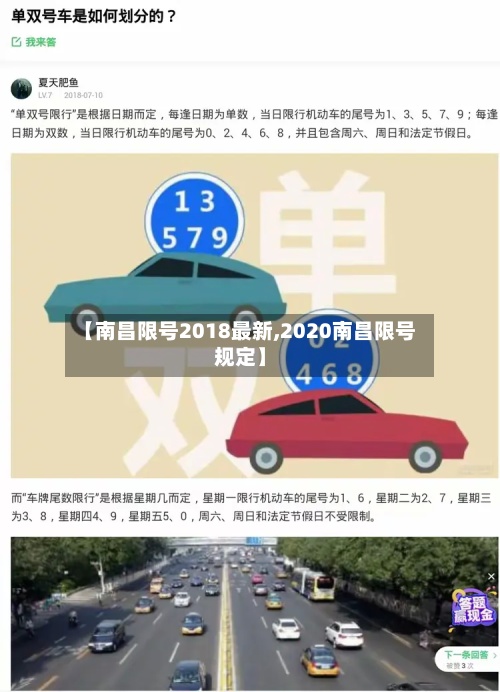 【南昌限号2018最新,2020南昌限号规定】