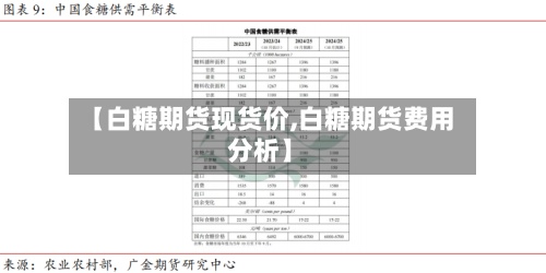 【白糖期货现货价,白糖期货费用
分析】-第2张图片