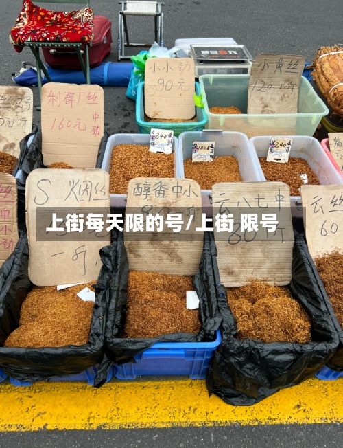 上街每天限的号/上街 限号