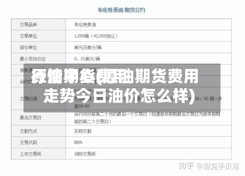 原油期货费用
行情中心(原油期货费用
走势今日油价怎么样)