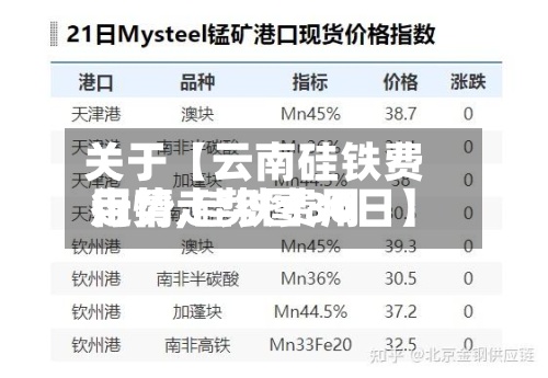 关于【云南硅铁费用
走势,硅铁费用
行情走势图30日】-第2张图片