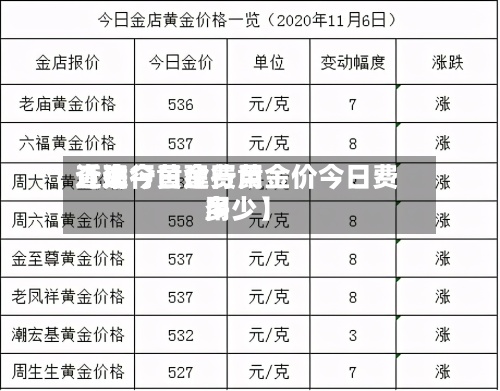 近来
【建行黄金费用
查询今日建行黄金价今日费用
多少】