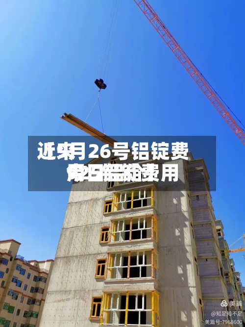 近来
【9月26号铝锭费用
925铝锭费用
今日铝价】