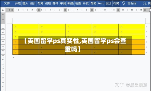 【英国留学ps真实性,英国留学ps会查重吗】