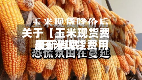 关于【玉米现货费用.,玉米现货费用最新消息】