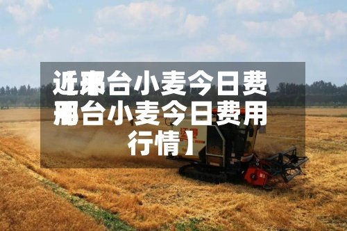 近来
【邢台小麦今日费用
邢台小麦今日费用
行情】-第2张图片
