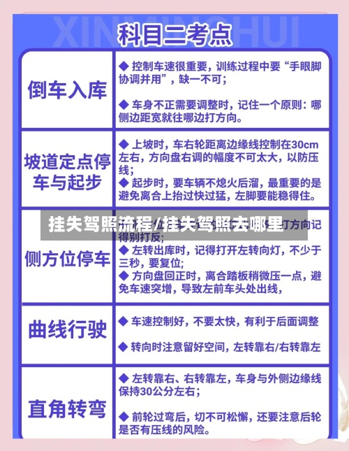 挂失驾照流程/挂失驾照去哪里