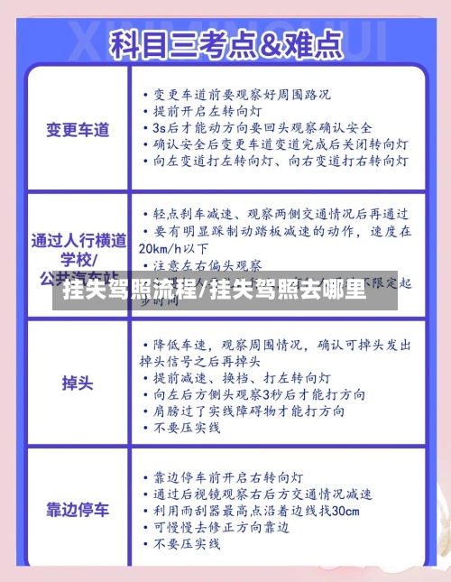挂失驾照流程/挂失驾照去哪里-第2张图片