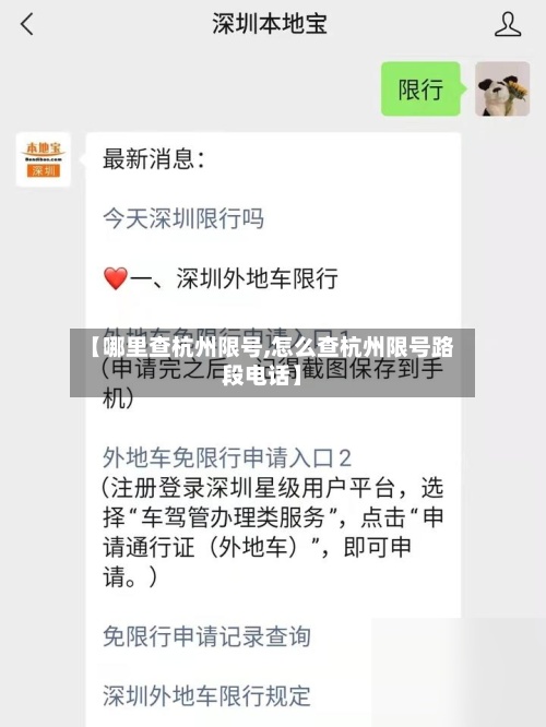 【哪里查杭州限号,怎么查杭州限号路段电话】