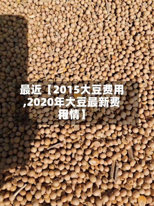 最近【2015大豆费用,2020年大豆最新费用行情】-第2张图片