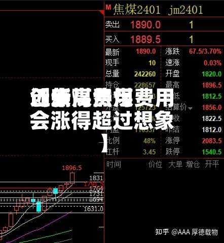 近来【焦煤费用创新高焦煤费用会涨得超过想象】
