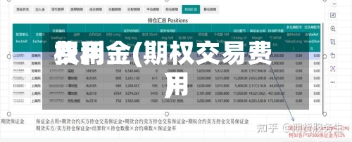 费用权利金(期权交易费用)