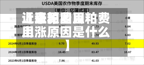 近来【豆粕费用上涨原因豆粕费用上涨原因是什么】