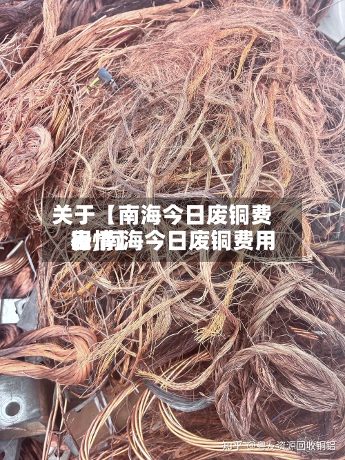 关于【南海今日废铜费用表,南海今日废铜费用行情】-第2张图片