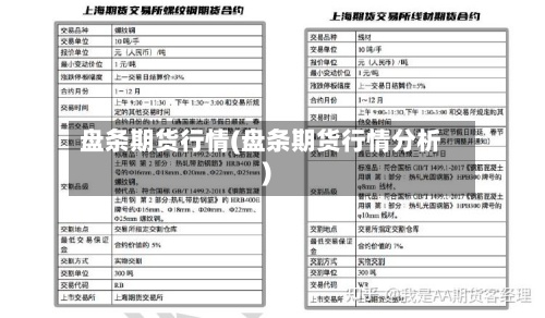 盘条期货行情(盘条期货行情分析)-第2张图片