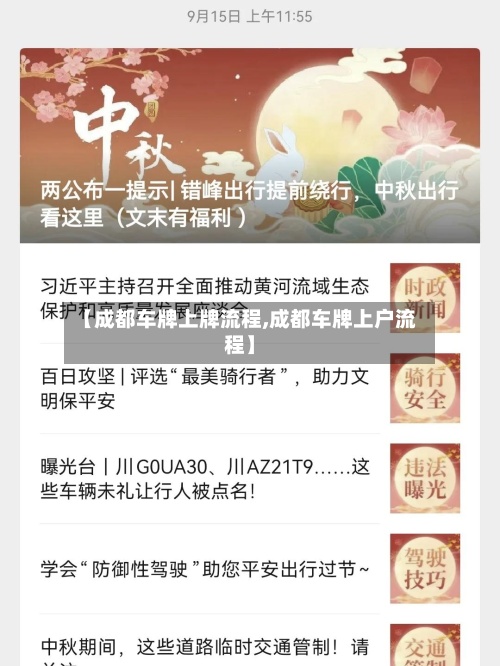 【成都车牌上牌流程,成都车牌上户流程】
