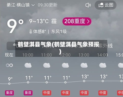 鹤壁淇县气象(鹤壁淇县气象预报)-第2张图片