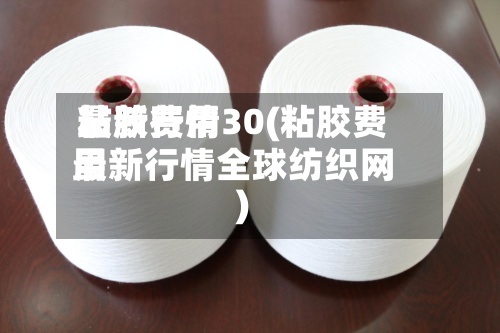 粘胶费用
最新行情30(粘胶费用
最新行情全球纺织网)-第2张图片