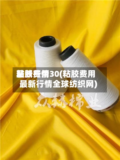 粘胶费用
最新行情30(粘胶费用
最新行情全球纺织网)-第3张图片