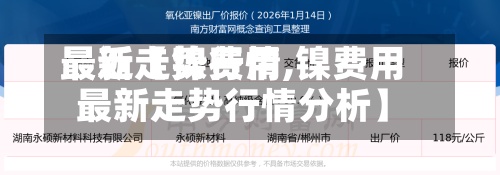 最近【镍费用最新走势行情,镍费用最新走势行情分析】-第3张图片