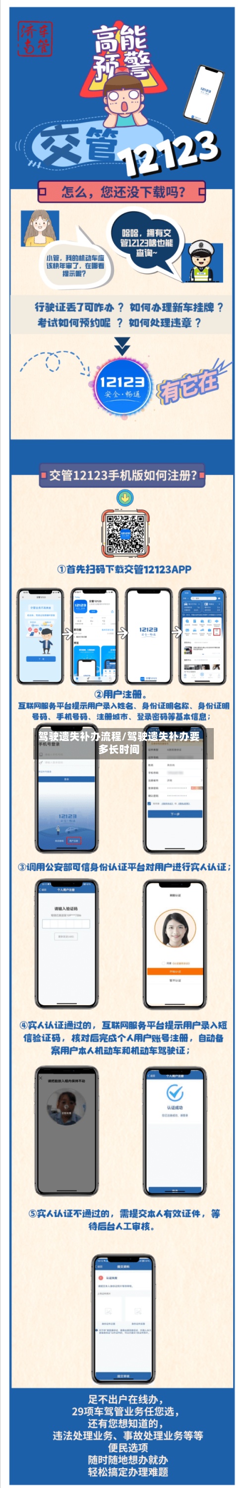驾驶遗失补办流程/驾驶遗失补办要多长时间