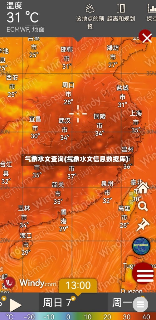 气象水文查询(气象水文信息数据库)-第2张图片