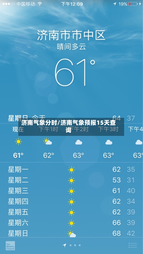 济南气象分时/济南气象预报15天查询