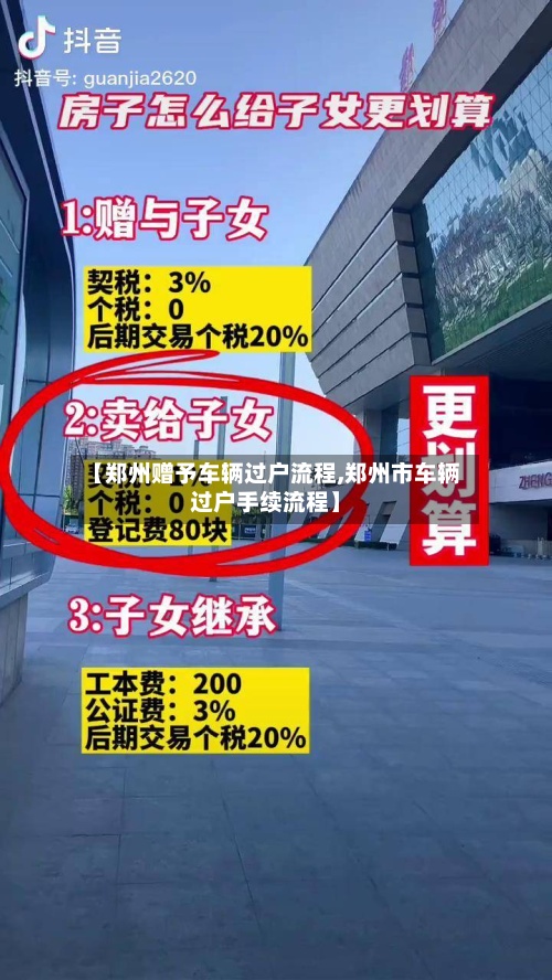 【郑州赠予车辆过户流程,郑州市车辆过户手续流程】-第2张图片