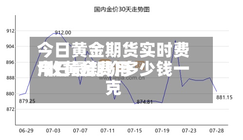 今日黄金期货实时费用/收黄金费用今日最新价多少钱一克-第2张图片