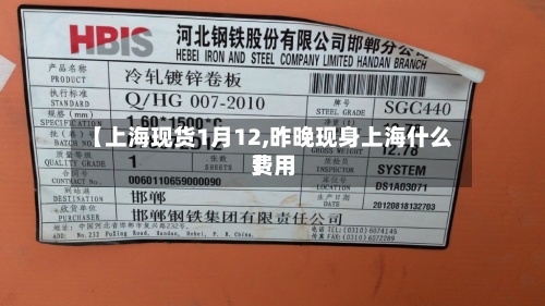 【上海现货1月12,昨晚现身上海什么费用
】-第2张图片