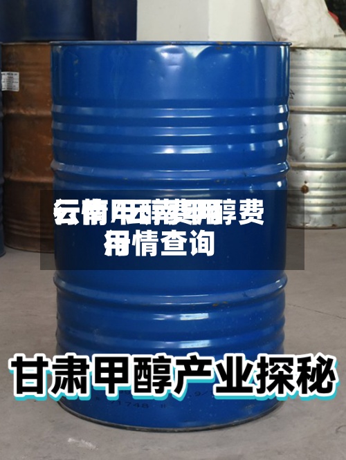云南甲醇费用行情/云南甲醇费用行情查询-第2张图片