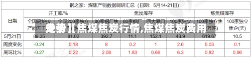 关于【焦煤焦炭行情,焦煤焦炭费用
走势】-第2张图片