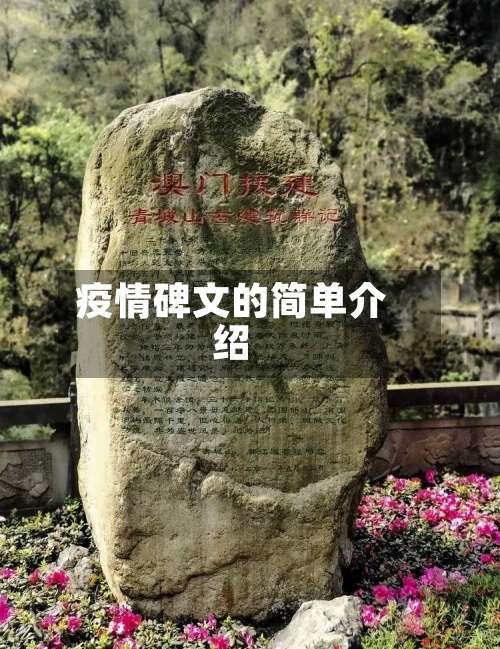 疫情碑文的简单介绍