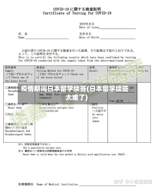 疫情期间日本留学续签(日本留学续签太难了)-第2张图片