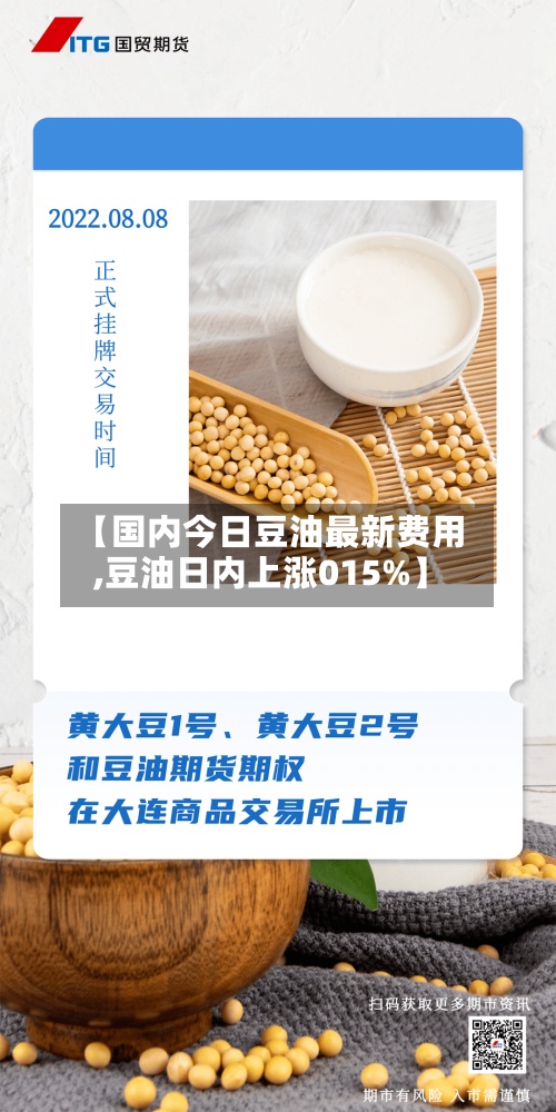 【国内今日豆油最新费用,豆油日内上涨015%】