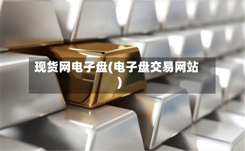 现货网电子盘(电子盘交易网站)-第3张图片