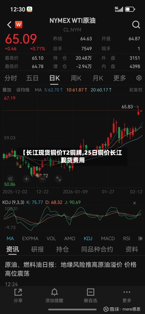 【长江现货铜价T2铜牌,25日铜价长江现货费用】