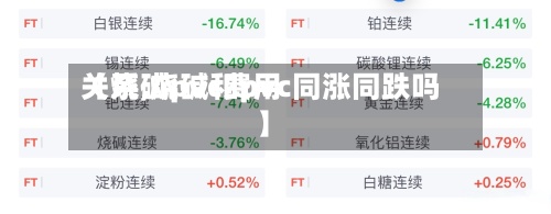 【烧碱pvc费用关系,烧碱和pvc同涨同跌吗】