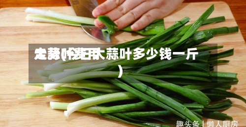 大蒜叶费用走势(今日大蒜叶多少钱一斤)