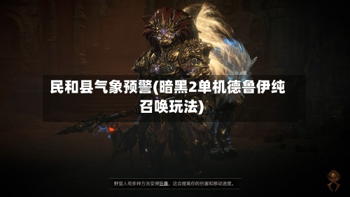 民和县气象预警(暗黑2单机德鲁伊纯召唤玩法)-第2张图片