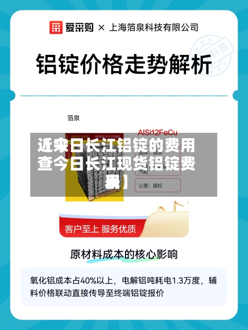 近来
【今日长江铝锭的费用
查今日长江现货铝锭费用
表】-第3张图片
