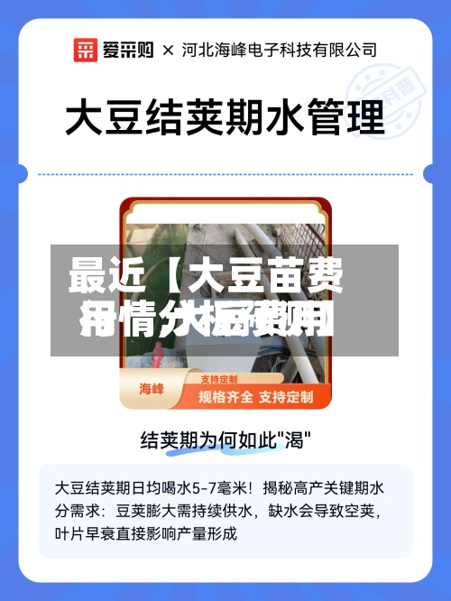 最近【大豆苗费用行情,大豆费用行情分析预测】
