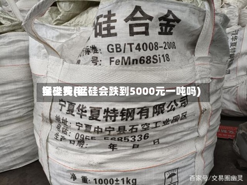 锰硅费用多少钱(锰硅会跌到5000元一吨吗)