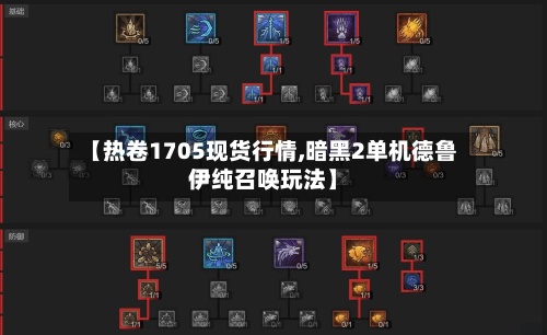 【热卷1705现货行情,暗黑2单机德鲁伊纯召唤玩法】