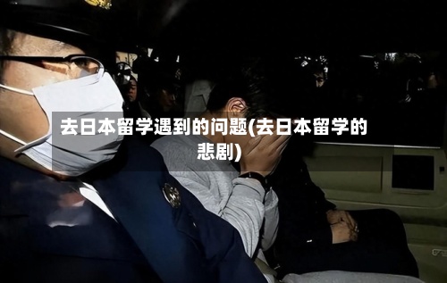 去日本留学遇到的问题(去日本留学的悲剧)-第2张图片