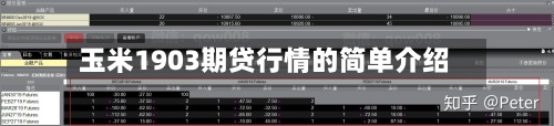 玉米1903期贷行情的简单介绍-第2张图片