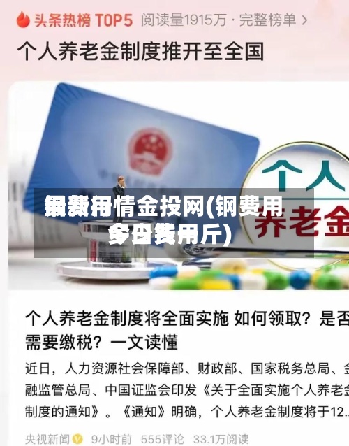 钢费用最新行情金投网(钢费用今日费用多少钱一斤)-第2张图片