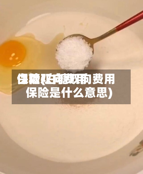 白糖双向费用
保险(白糖双向费用
保险是什么意思)-第2张图片