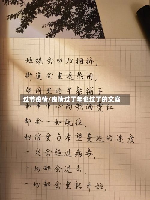过节疫情/疫情过了年也过了的文案